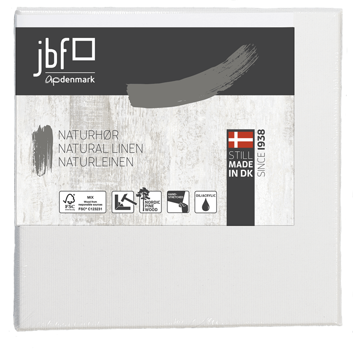 20 x 20 cm Blindramme almindelig med Naturhør / klar coating Lærred Billede af 20 x 20 cm Blindramme almindelig med Naturhør / klar coating Lærred