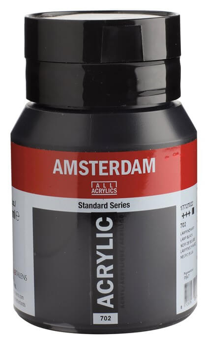 Ams std 702 Lamp black - 500 ml